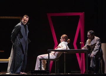 King Lear wears Candiani's denim