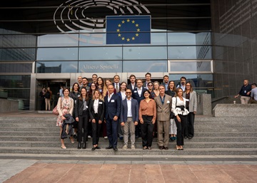 The M4CF goes to the European Parliament in Brussels