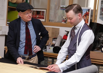 Men’s File x Dege & Skinner: Candiani’s denim as a tribute to Savile Row